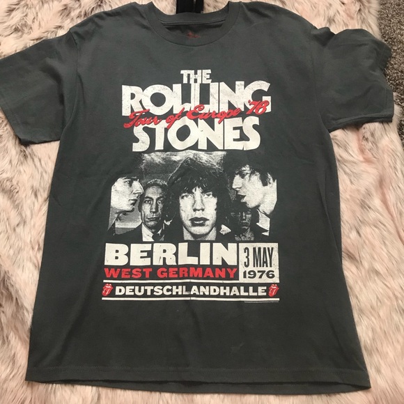 none Tops - Rolling stone T-shirt